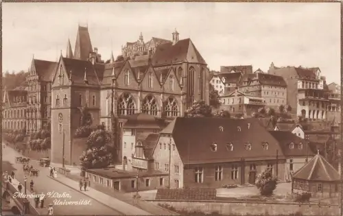Marburg a./Lahn Universität Postkarte AK