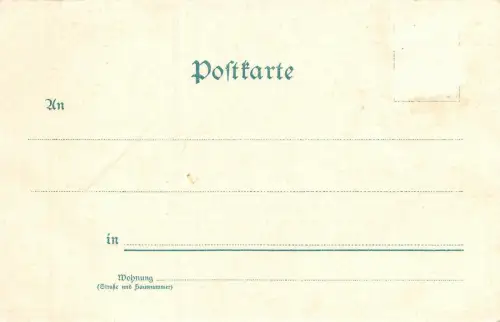 Dresden Löbtau Drei Kaiser Hof Ball Konzert Saal Litho AK