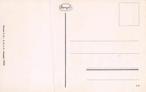 Putbus Schloß Mecklenburg-Vorpommern Postkarte AK