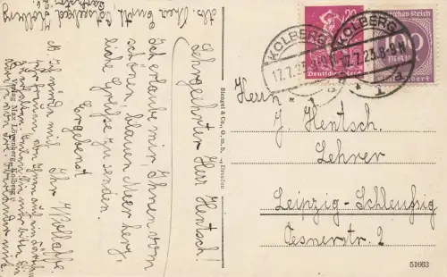 Ansicht Strand mit Strandschloss Kolberg Pommern Postkarte AK 1923