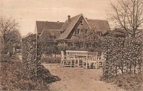 Erholungsheim für junge Mädchen Moritzburg bei Dresden Postkarte AK 1925