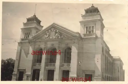Blick auf das Theater in Bromberg Westpreussen Polen