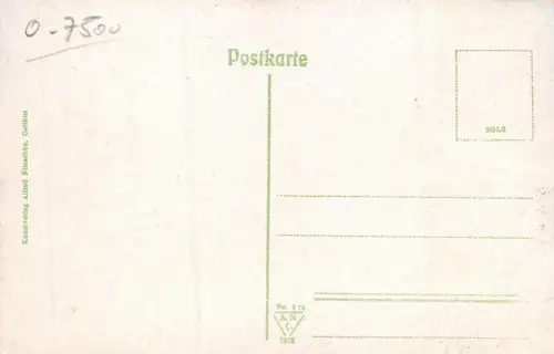 Cottbus Stadttheater Postkarte AK