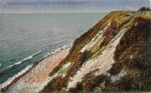 Ostseebad Neukuhren Uferpartie an derWangerspitze Postkarte 1925