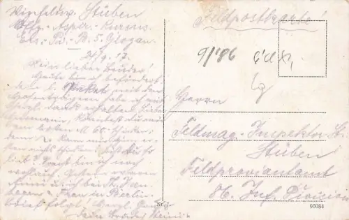 Anlagen mit Realschule in Glogau Głogów Schlesien Postkarte AK 1917