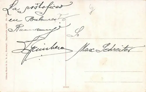 Bucuresti (Bukarest) Posta Centrala Postkarte AK