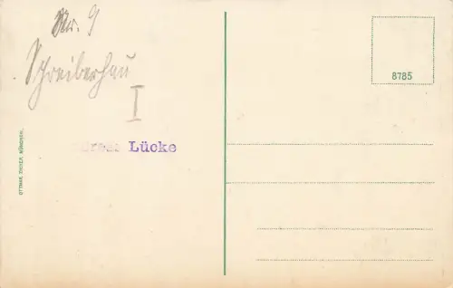 Panorama bahndurchstich und Lindenhof Schreiberhau Schlesien Postkarte AK