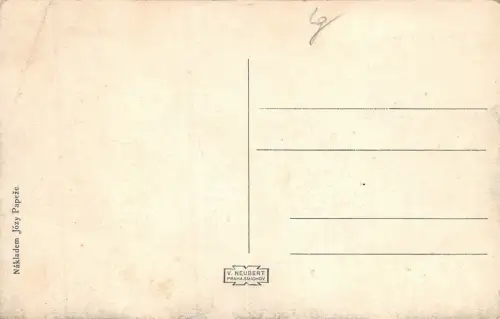 Postupice Ansicht Postkarte AK