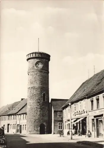 Vogelturm Dahme/Mark Brandenburg Postkarte AK 1975