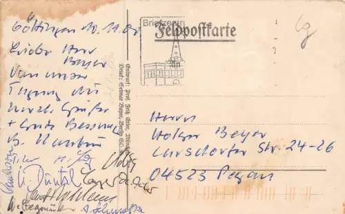 Helft uns fliegen! zeichnet Kriegsanleihe Patriotika Feldpostkarte AK