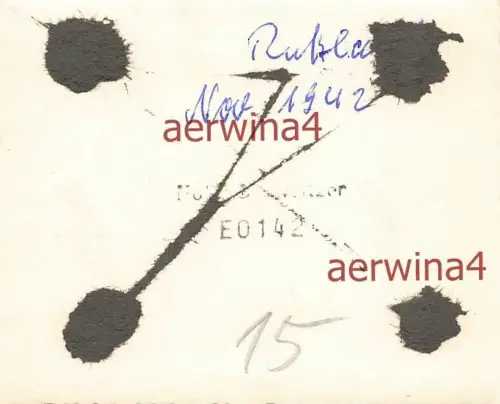 Flaktreffer Flugzeug Ju 88 auf Flugplatz Dno Russland Ostfront