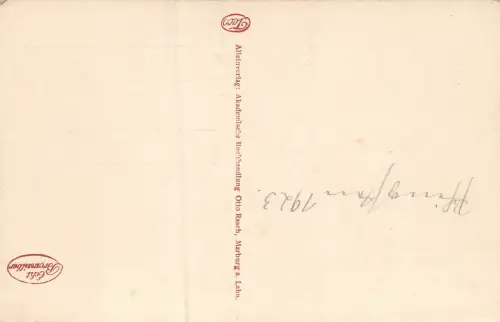 Marburg a/Lahn Elisabethkirche Postkarte AK