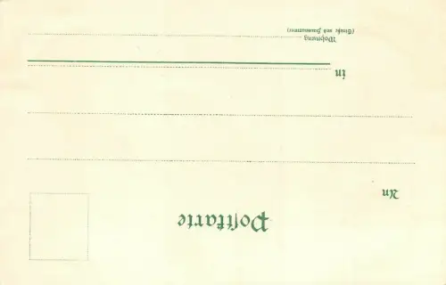 AK Behüt Dich Gott Reiter im Schnee Winter