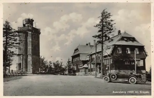 Auersberg (1020 m) Erzgeb. Postkarte AK
