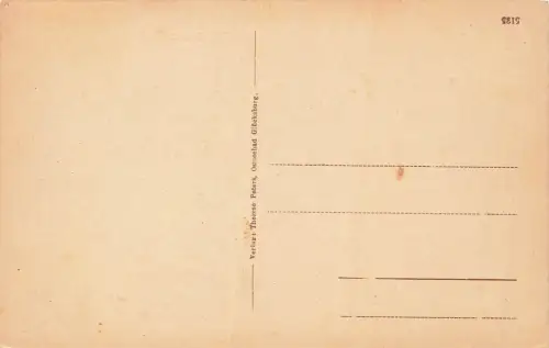 Blick auf Schloss Ostseebad Glücksburg Schleswig-Holstein Postkarte AK