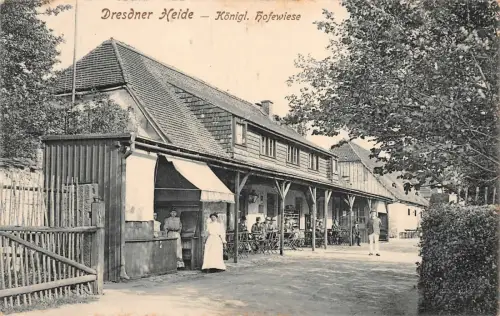 Dresdner Heide Königl. Hofewiese Postkarte