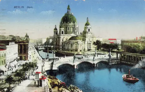 Ansicht Dom in Berlin Postkarte AK 1918