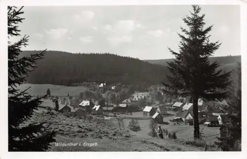 Sommerfrische Wildenthal Erzgebirge Sachsen Postkarte AK