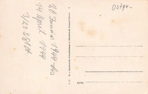 Deutsch Krone / Wałcz Preußen Stadtsee Postkarte 1944