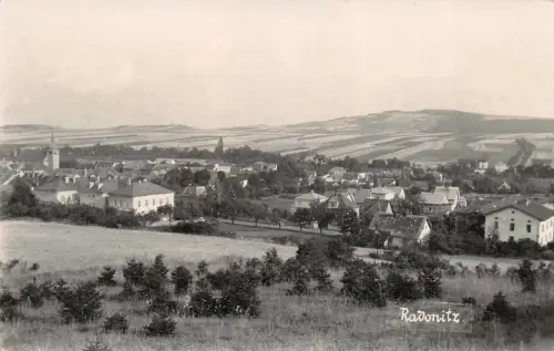 Radonitz Ansicht Postkarte 1938