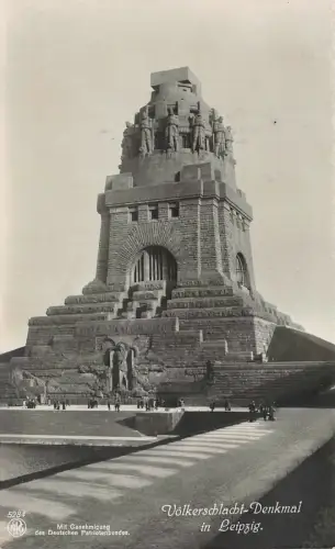 Völkerschlacht-Denkmal in Leipzig Postkarte AK