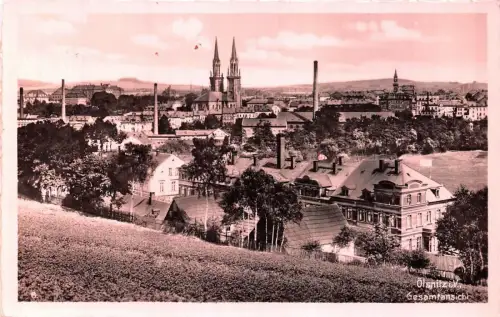 Ölsnitz i. V. Gesamtansicht Postkarte