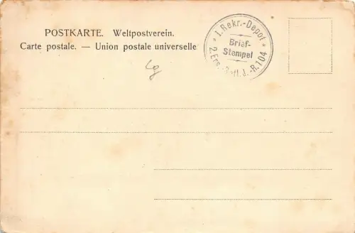 Erinnerung an die deutsche Städte-Ausstellung Dresden 1903 AK