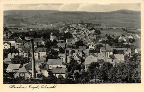 AK Olbernhau Erzg. Teilansicht 1936