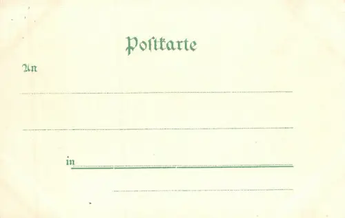 Berliner Gewerbe-Ausstellung 1896 Postkarte AK