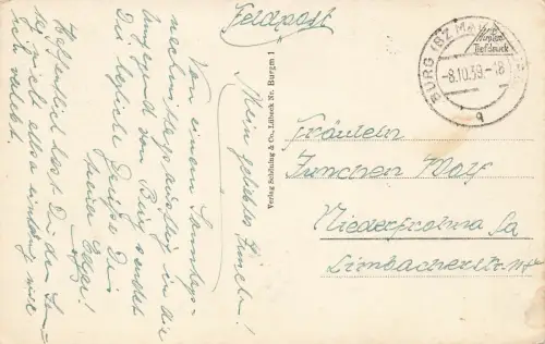 AK Burg bei Magdeburg Berliner Tor 1939 Sachsen-Anhalt gelaufen