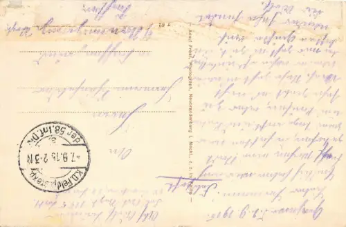 Grajewo Rudastrasse Synagoge in Polen Feldpost 1915