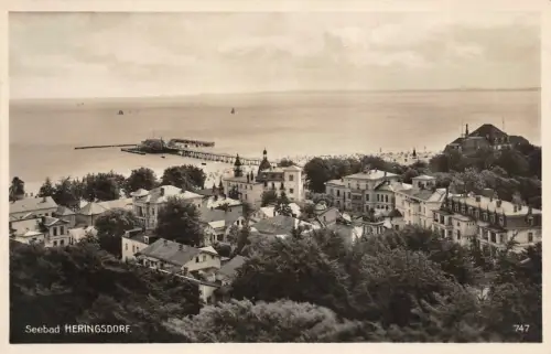 Seebad Heringsdorf Postkarte AK