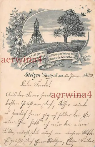 AK Stelzen Reuth 1805 Vorläufer