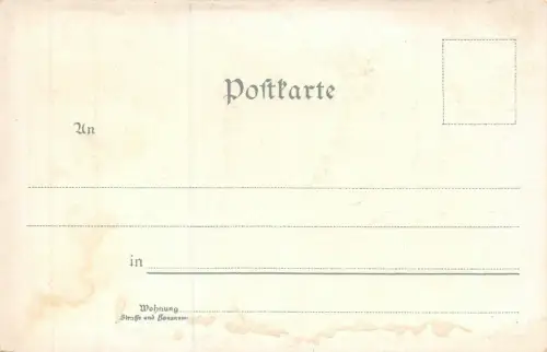 Posen Poznan General - Commando Gebäude Postkarte