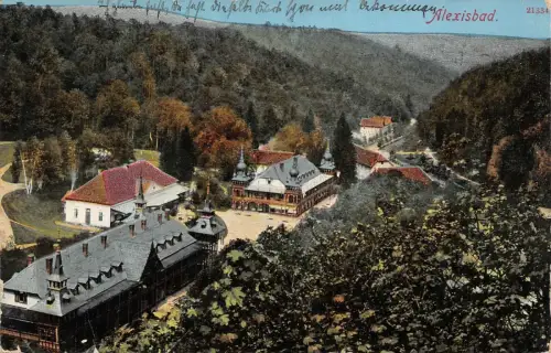 Alexisbad Ansicht Postkarte AK 1911
