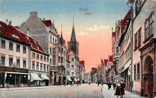 Erfurt Anger Postkarte AK
