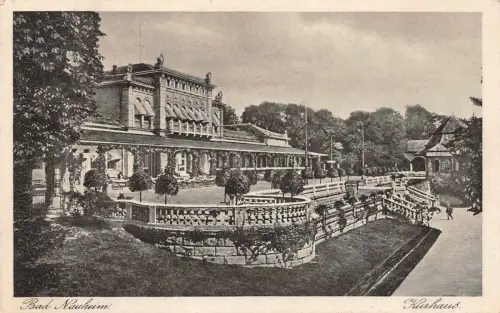 Bad Nauheim Kurhaus Postkarte AK 1932