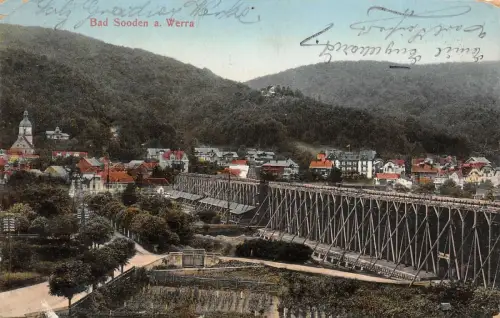 Bad Sooden a. Werra Postkarte 1911