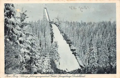 Hans Heinz-Schanze Johanngeorgenstadt Postkarte AK 1929