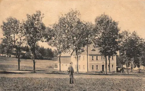 Sommerfrische Schumann Nassau im Erzgebirge 742m Postkarte AK 1919