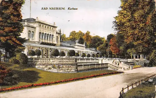 Bad Nauheim Kurhaus Postkarte AK