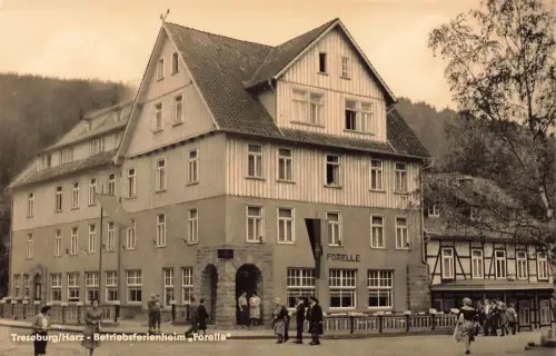 AK Treseburg Betriebsferienheim Forelle Sachsen-Anhalt Harz Thale ungelaufen
