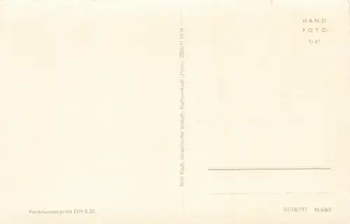 AK Treseburg Betriebsferienheim Forelle Sachsen-Anhalt Harz Thale ungelaufen