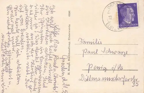 Elsterwerda Färberei Kaube AK