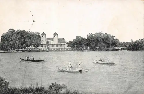 Posen-Solatsch See Boote Feldpostkarte 1917