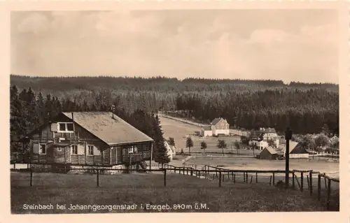 Steinbach bei Johanngeorgenstadt i. Erzgeb. Postkarte AK