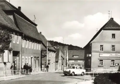 AK Rastenberg Konsum-Gaststätte Stadtkrug Trabant Thüringen ungelaufen