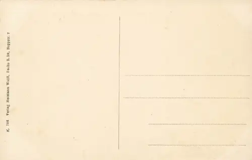 Petrikauer Strasse und Goldfederhaus in Lodz Łódź Polen Postkarte AK