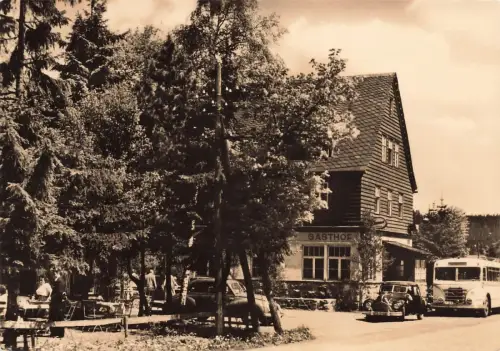 AK Steinbach Gasthof Waldesruh Johanngeorgenstadt Erzgebirge Sachsen ungelaufen