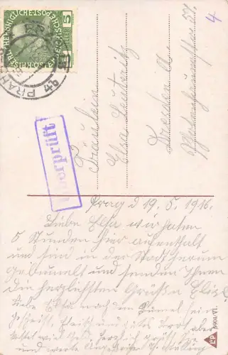 Kleine Soldaten mit Uniform Postkarte 1916